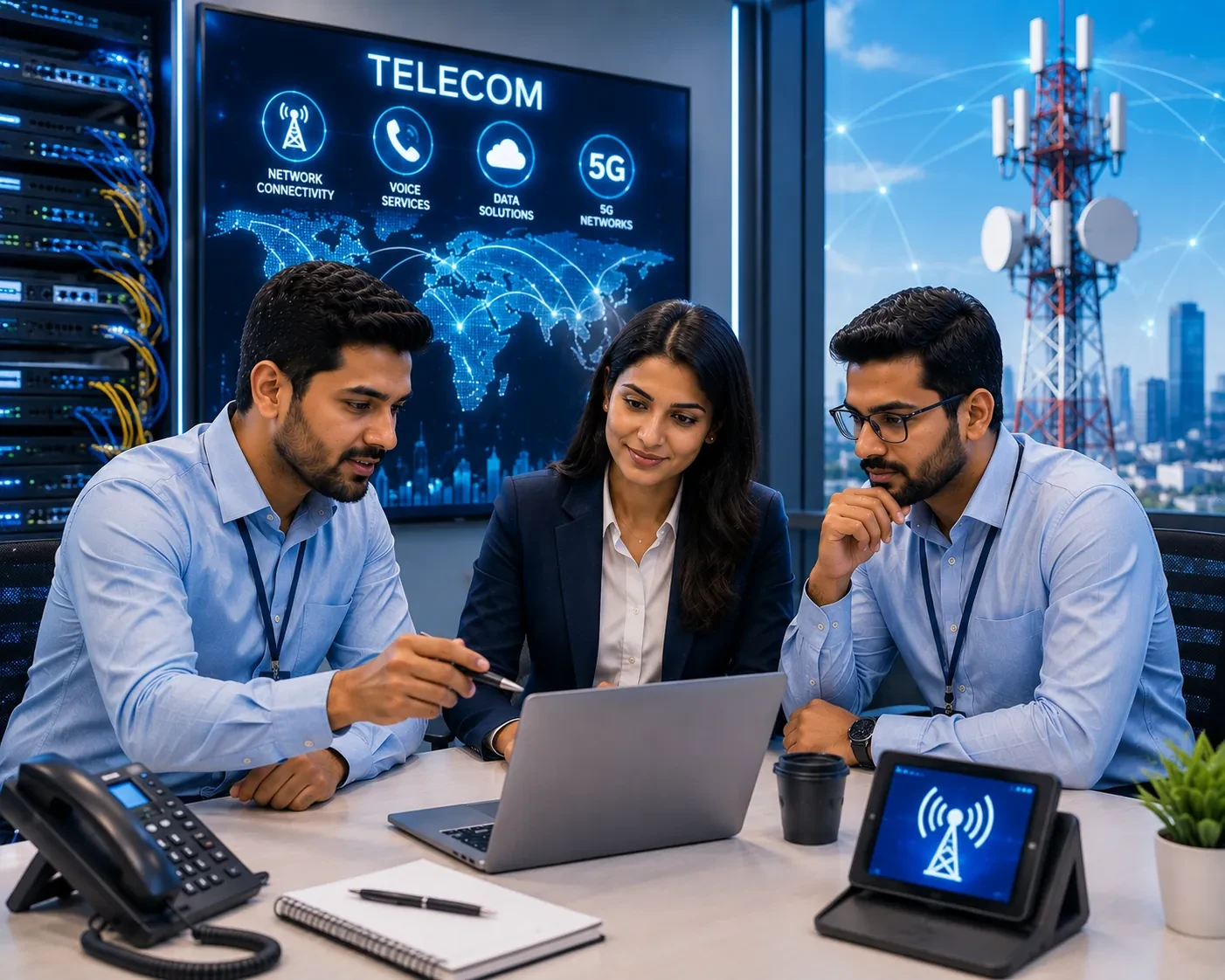 Telecom staffing